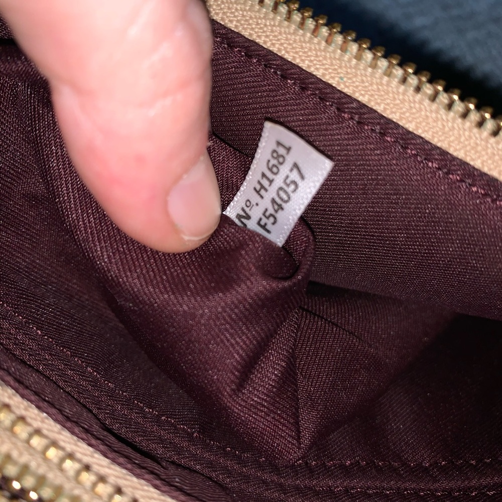 Nwot Coach Double Zip Wristlet View 2